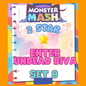ENTER UNDEAD DIVA - 2🌟 Set 8 - Monopoly Go Sticker