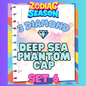 DEEP SEA PHANTOM CAP - 3⭐ Set 6 - Carnival Tycoon Sticker