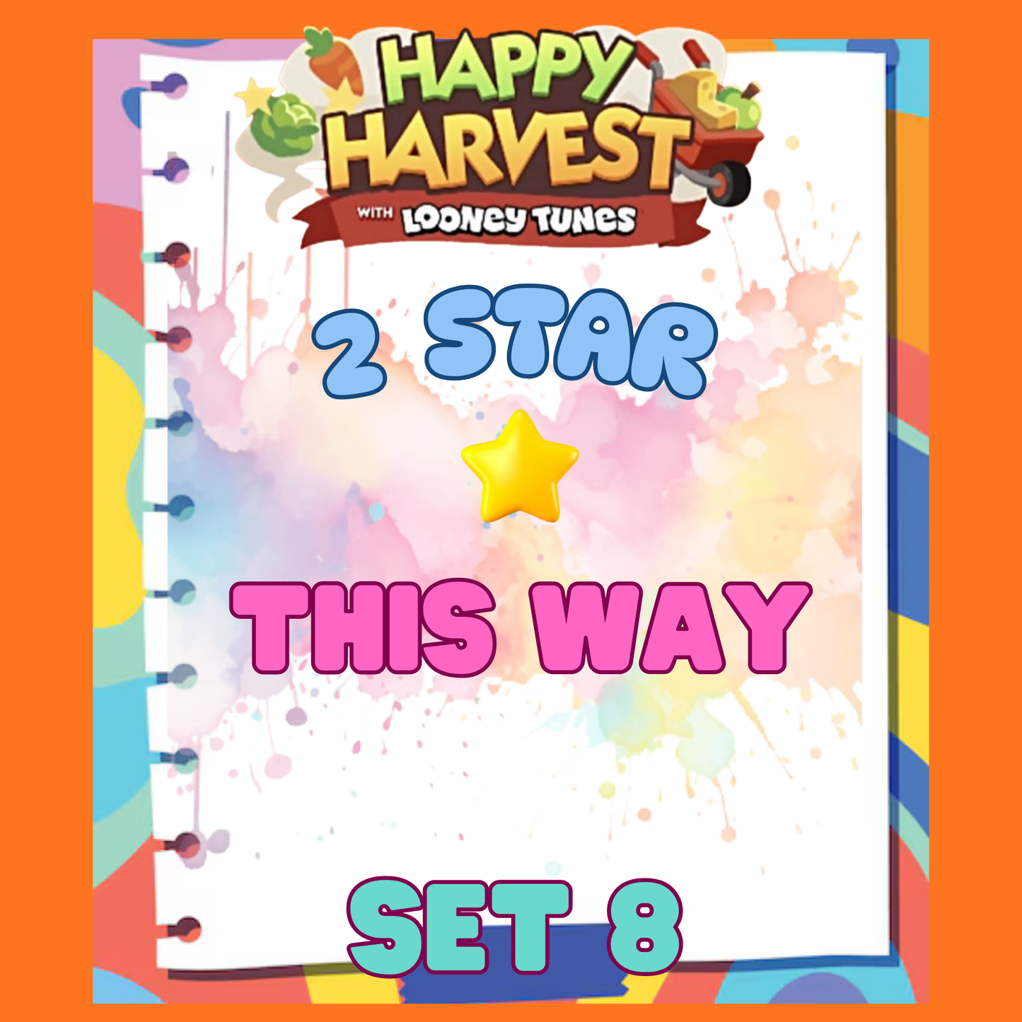 THIS WAY - 2🌟 Set 8 - Monopoly Go Sticker