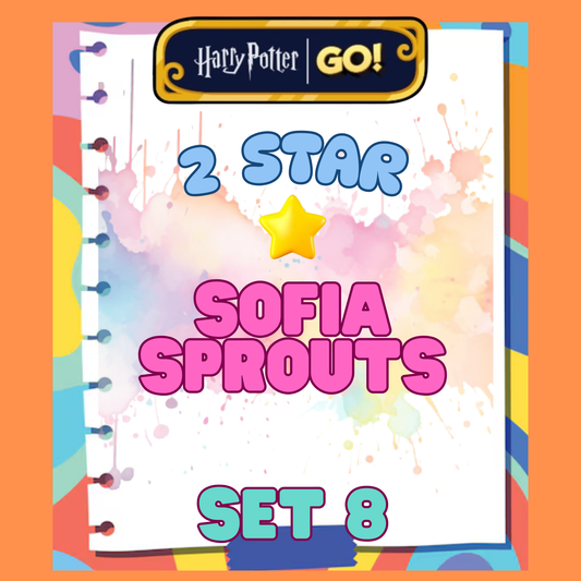 SOFIA SPROUTS - 2🌟 Set 8 - Monopoly Go Sticker