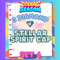 STELLAR SPIRIT CAP - 3⭐ Set 6 - Carnival Tycoon Sticker