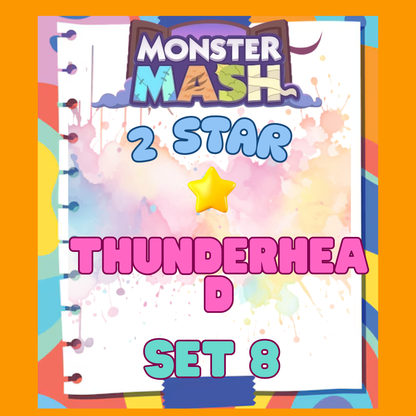 THUNDERHEAD - 2🌟 Set 8 - Monopoly Go Sticker