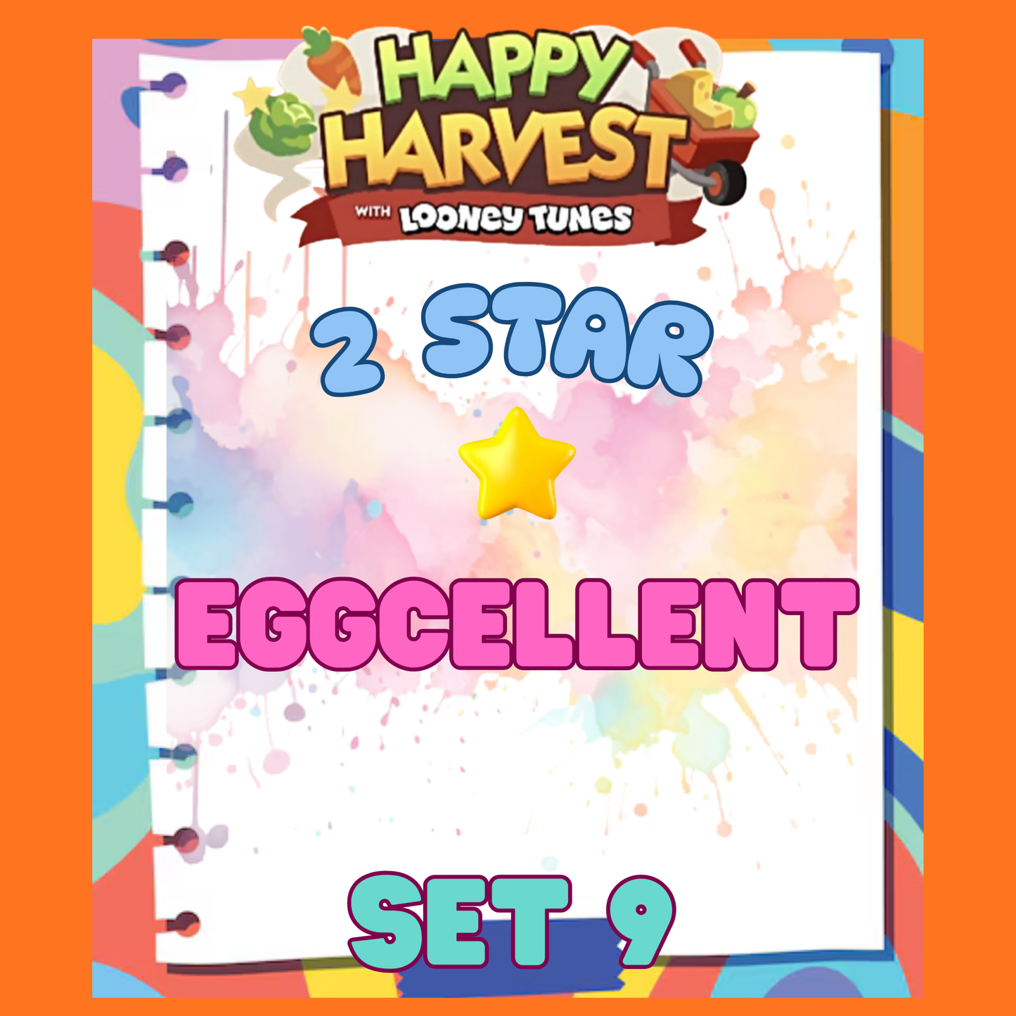 EGGCELLENT - 2🌟 Set 9 - Monopoly Go Sticker