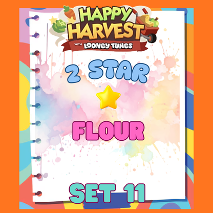 FLOUR - 2🌟 Set 11 - Monopoly Go Sticker