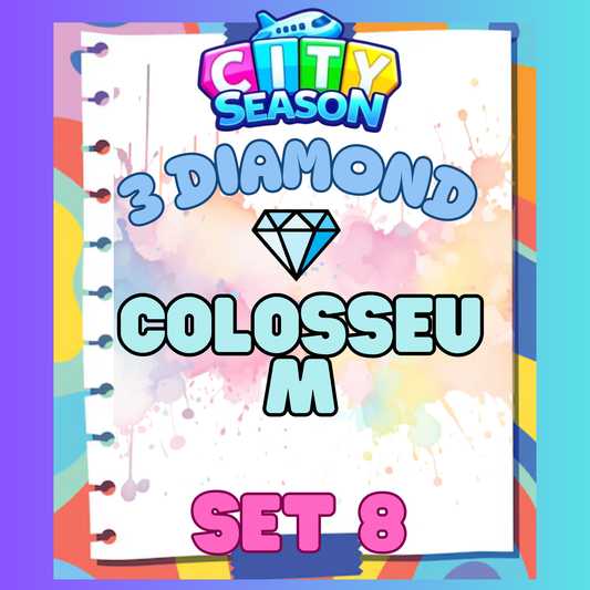 COLOSSEUM - 3⭐ Set 8 - Carnival Tycoon Sticker