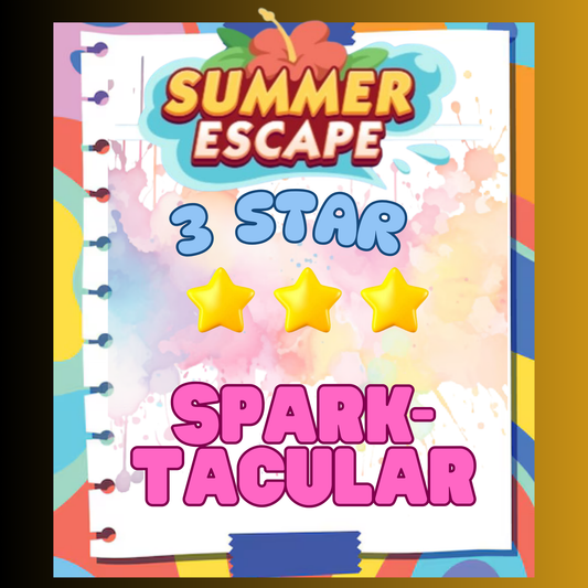 SPARK-TACULAR - 3🌟 Set 8 - Monopoly Go Sticker