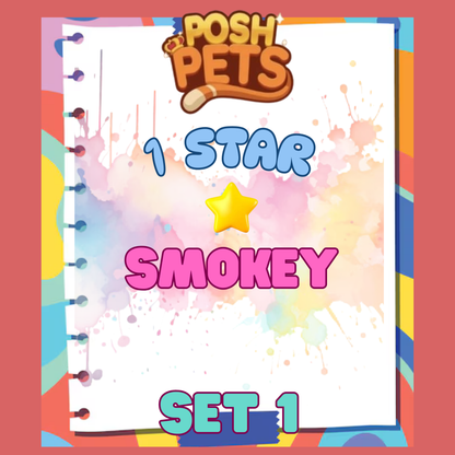 SMOKEY - 1🌟 Set 1 - Monopoly Go Sticker