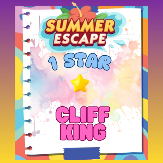 CLIFF KING - 1🌟 Set 1 - Monopoly Go Sticker