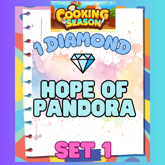 HOPE OF PANDORA - 1⭐ Set 1 - Carnival Tycoon Sticker