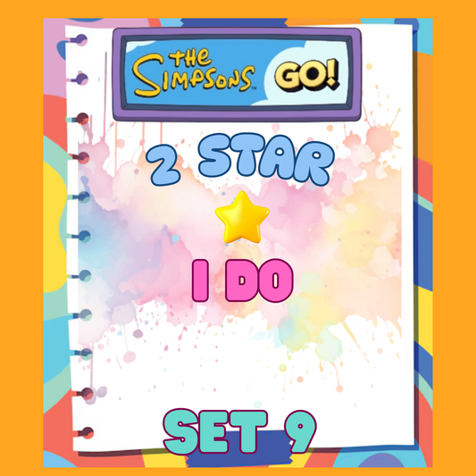 I DO - 2🌟 Set 9 - Monopoly Go Sticker