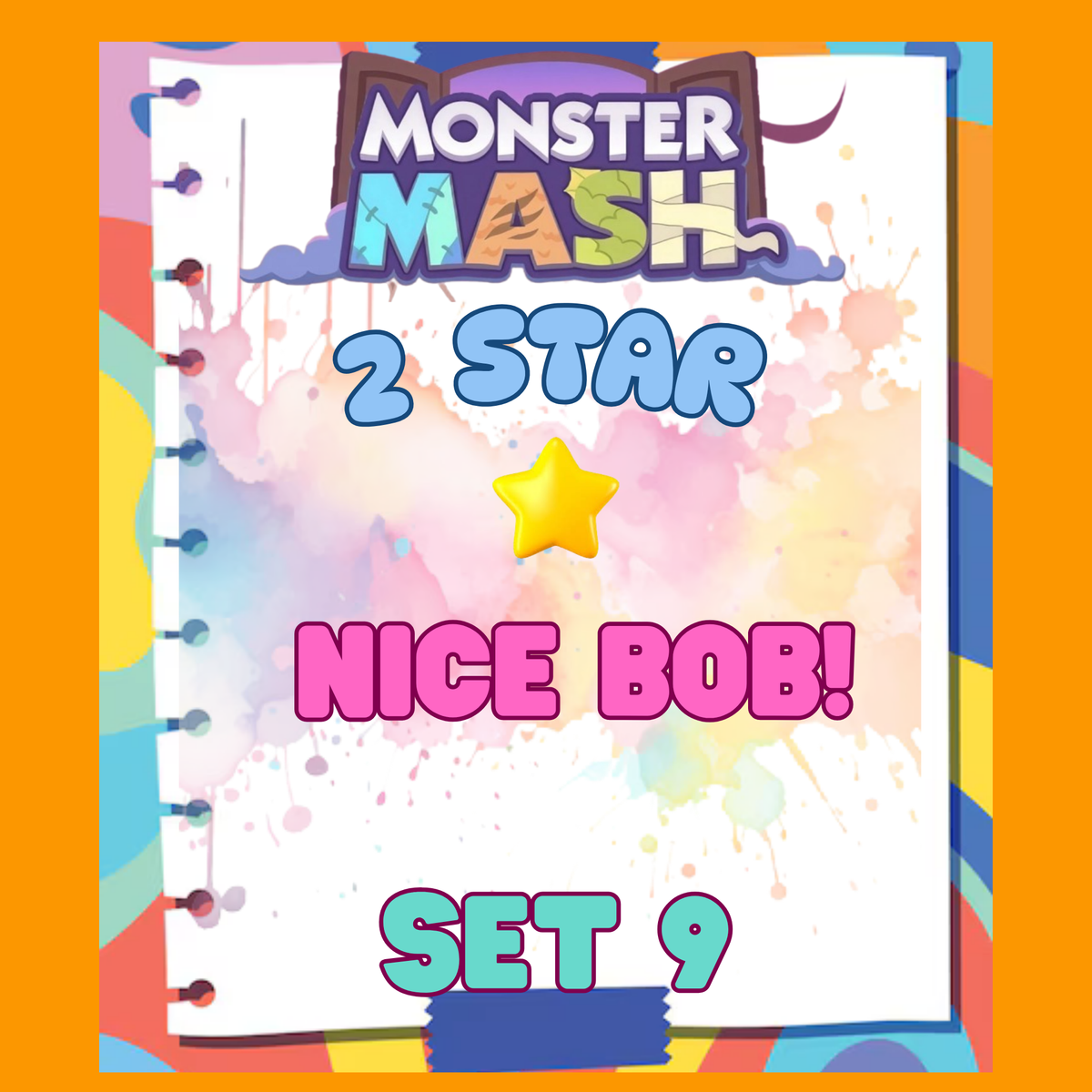 NICE BOB! - 2🌟 Set 9 - Monopoly Go Sticker