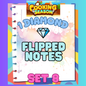 FLIPPED NOTES - 1⭐ Set 8 - Carnival Tycoon Sticker