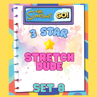 STRETCH DUDE - 3🌟 Set 8 - Monopoly Go Sticker
