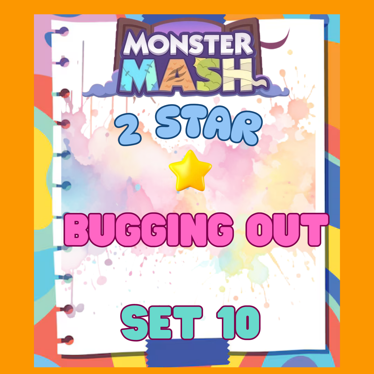 BUGGING OUT - 2🌟 Set 10 - Monopoly Go Sticker
