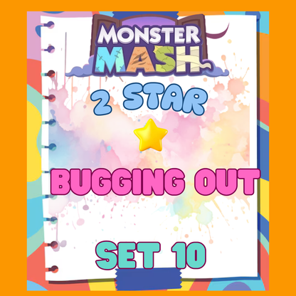 BUGGING OUT - 2🌟 Set 10 - Monopoly Go Sticker