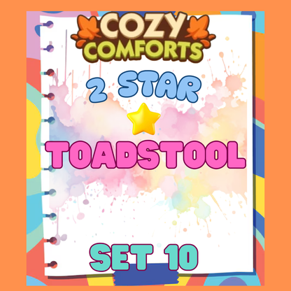 TOADSTOOL - 2🌟 Set 10 - Monopoly Go Sticker