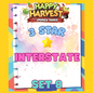 INTERSTATE - 3🌟 Set 8 - Monopoly Go Sticker