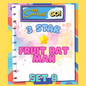 FRUIT BAT MAN - 3🌟 Set 8 - Monopoly Go Sticker