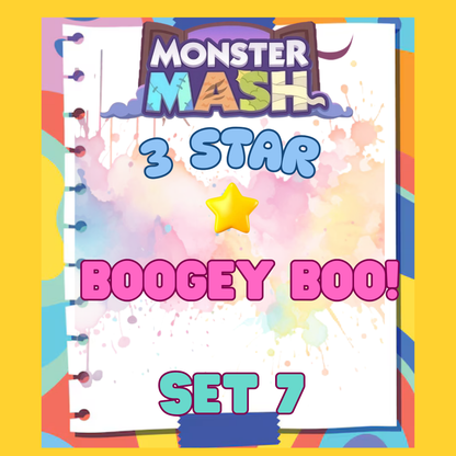 BOOGEY BOO! - 3🌟 Set 7 - Monopoly Go Sticker