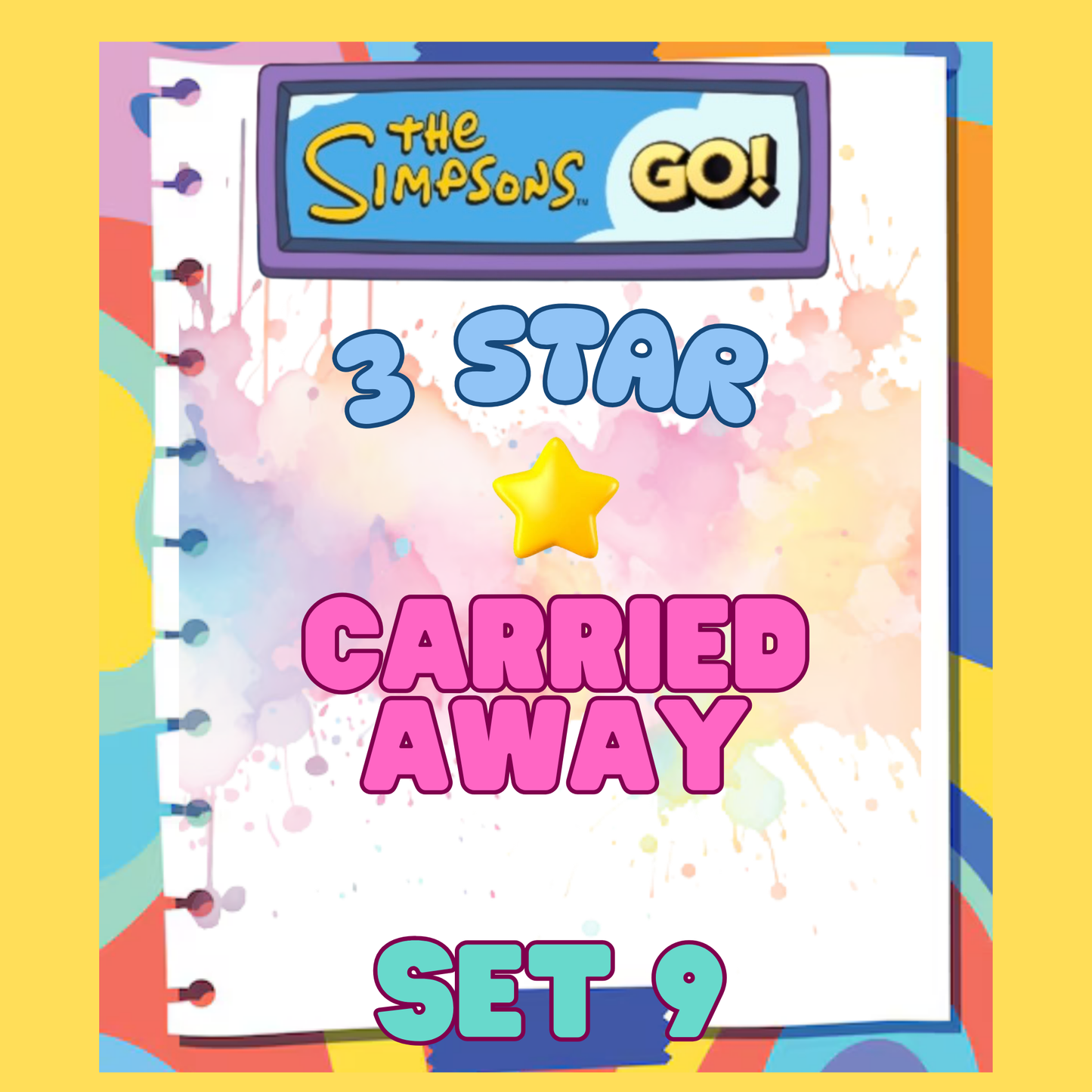 CARRIED AWAY - 3🌟 Set 9 - Monopoly Go Sticker