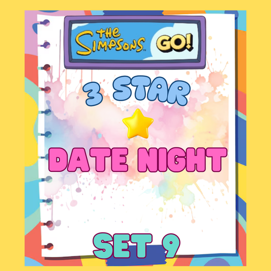 DATE NIGHT - 3🌟 Set 9 - Monopoly Go Sticker
