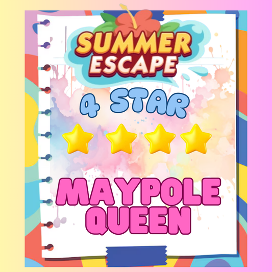 MAYPOLE QUEEN - 4🌟 Set 13 - Monopoly Go Sticker