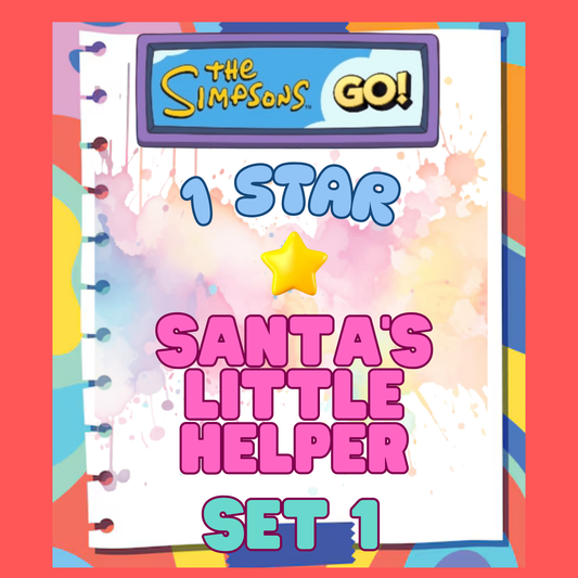 SANTA'S LITTLE HELPER - 1🌟 Set 1 - Monopoly Go Sticker