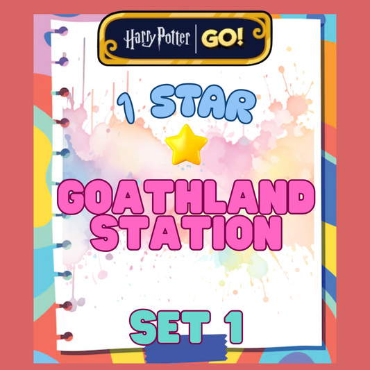 GOATHLAND STATION - 1🌟 Set 1 - Monopoly Go Sticker