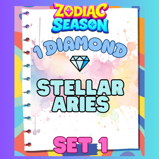 STELLAR ARIES - 1⭐ Set 1 - Carnival Tycoon Sticker
