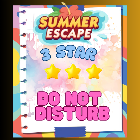DO NOT DISTURB - 3🌟 Set 8 - Monopoly Go Sticker