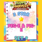 PEG-E & PIG-E - 3🌟 Set 9 - Monopoly Go Sticker
