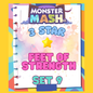 FEET OF STRENGTH - 3🌟 Set 9 - Monopoly Go Sticker