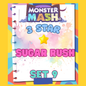 SUGAR RUSH - 3🌟 Set 9 - Monopoly Go Sticker