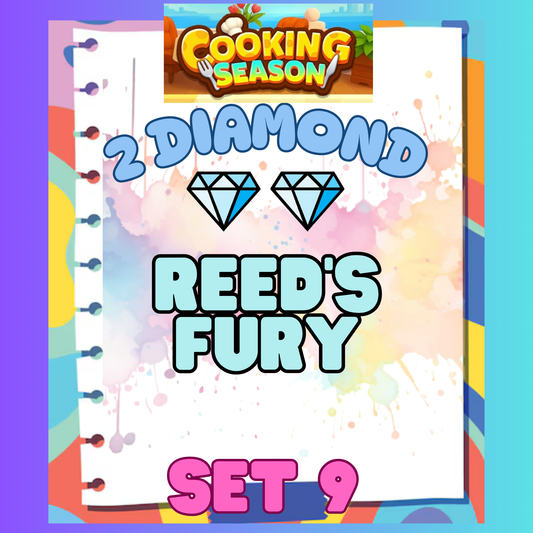 REED'S FURY - 2⭐ Set 9 - Carnival Tycoon Sticker