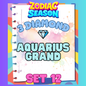 AQUARIUS GRAND - 3⭐ Set 12 - Carnival Tycoon Sticker