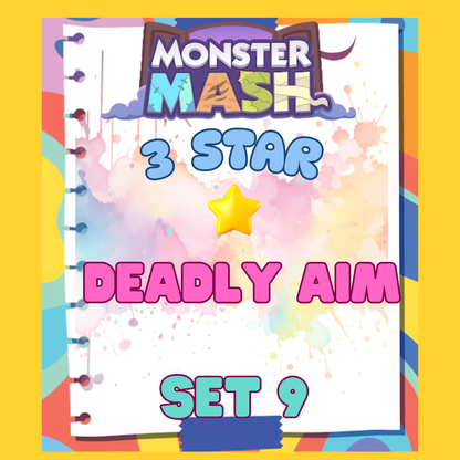 DEADLY AIM - 3🌟 Set 9 - Monopoly Go Sticker