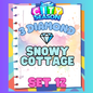 SNOWY COTTAGE - 3⭐ Set 12 - Carnival Tycoon Sticker