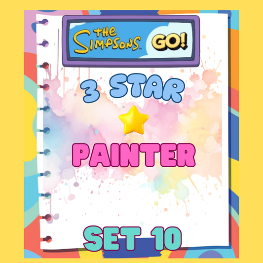 PAINTER - 3🌟 Set 10 - Monopoly Go Sticker