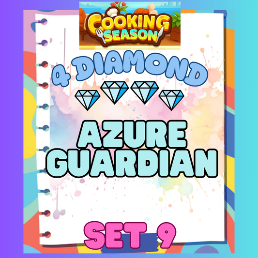 AZURE GUARDIAN - 4⭐ Set 9 - Carnival Tycoon Sticker