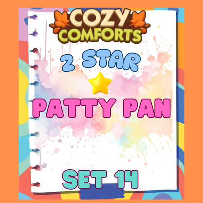 PATTY PAN - 2🌟 Set 14 - Monopoly Go Sticker