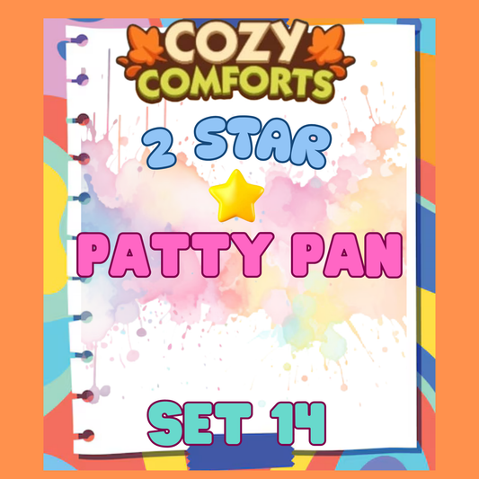 PATTY PAN - 2🌟 Set 14 - Monopoly Go Sticker