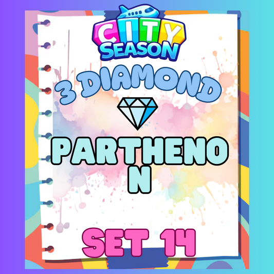 PARTHENON - 3⭐ Set 14 - Carnival Tycoon Sticker