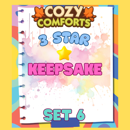 KEEPSAKE - 3🌟 Set 6 - Monopoly Go Sticker