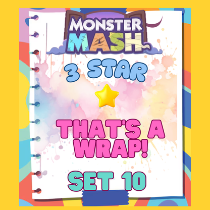 THAT'S A WRAP! - 3🌟 Set 10 - Monopoly Go Sticker