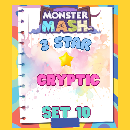 CRYPTIC - 3🌟 Set 10 - Monopoly Go Sticker