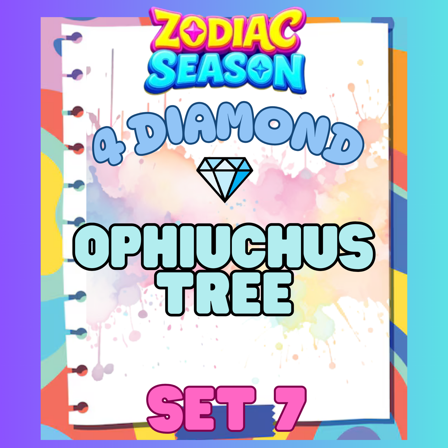 OPHIUCHUS TREE - 4⭐ Set 7 - Carnival Tycoon Sticker