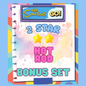 HOT ROD - 2🌟 BONUS SET- Monopoly Go Sticker