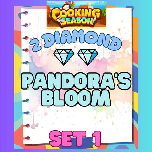 PANDORA'S BLOOM - 2⭐ Set 1 - Carnival Tycoon Sticker