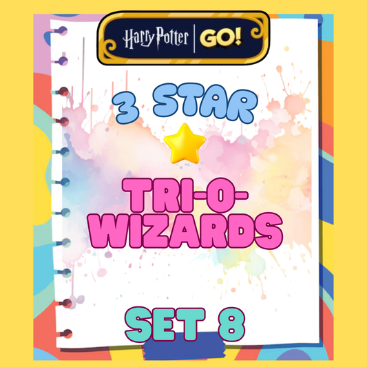 TRI-O-WIZARDS KITTY - 3🌟 Set 8 - Monopoly Go Sticker