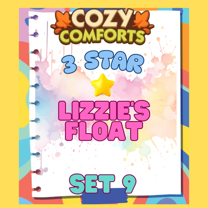 LIZZIE'S FLOAT - 3🌟 Set 9 - Monopoly Go Sticker